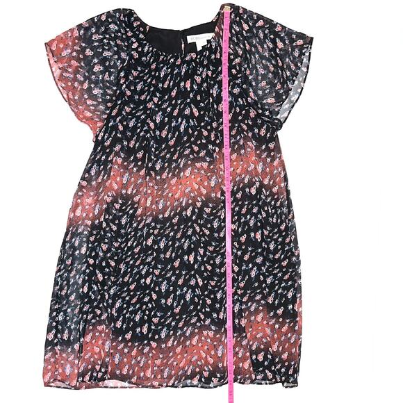 BCBGeneration Floral Babydoll Sheath Mini Dress Size Medium - Picture 11 of 11